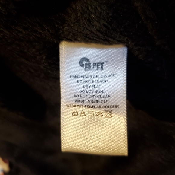 Quilted rhinestone dog jacket - Picture 6 of 7